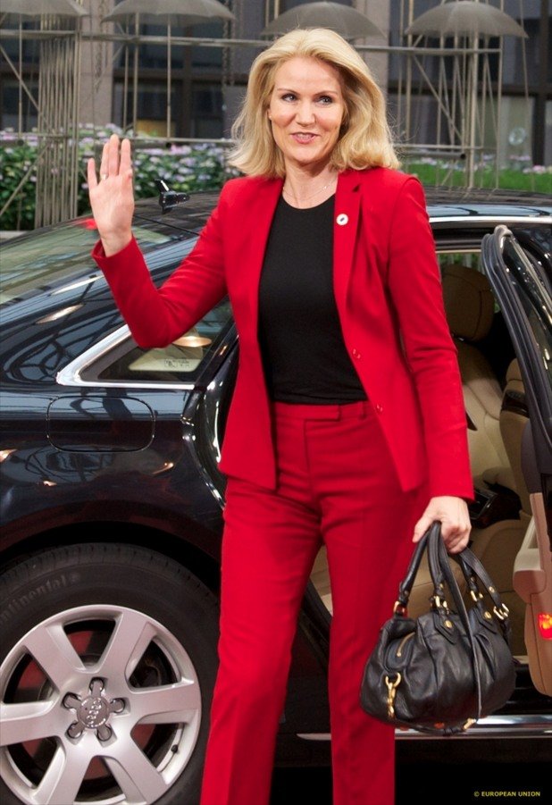 Една от най-стилните жени в ЕС – датският премиер Хеле Торнинг-Шмит 