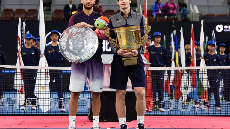 Григор игра силно, но загуби финала срещу Мъри с 4:6, 6:7(2)