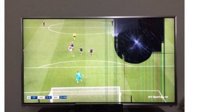 Внимавайте с телевизорите, когато гледате Арсенал