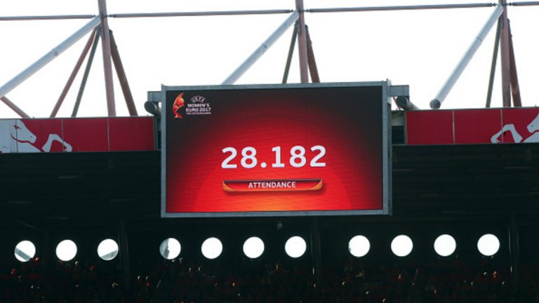 За всички мачове на Холандия билетите бяха разпродадени, което доведе до рекордна за европейските шампионати обща посещаемост (на един отбор) от 110 897 души.

