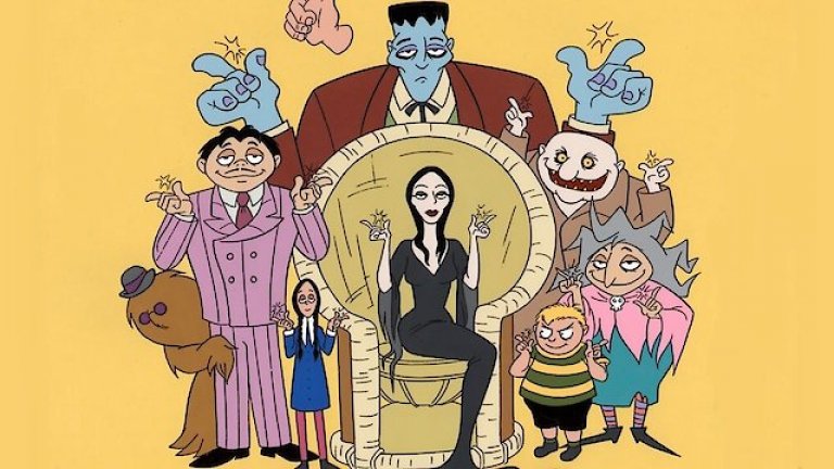 The Addams Family/ ”Семейство Адамс”
Шантавите, зловещи и супер странни семейство Адамс влизат в света на Хана и Барбера през 70-те години. Преди това историята се появява като комикс и ситком на друго студио, докато правата не са взети окончателно от H-B. 
Поредицата надгражда над успеха над своите предшественици като акцентира изцяло върху странните интереси на членовете от семейството, които никога не разбират защо всички се страхуват от тях.