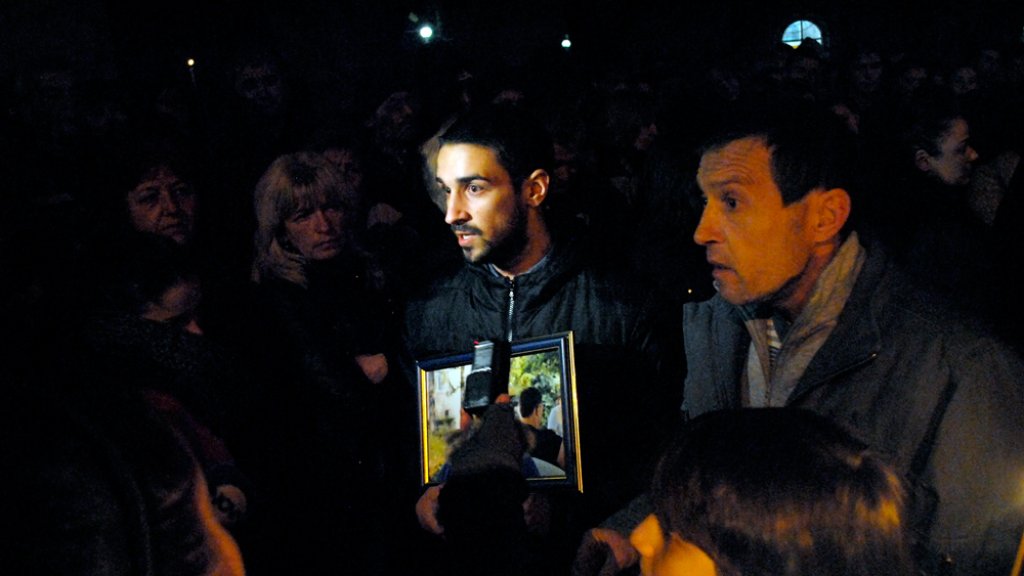 Протест във Враца след убийството на Тодор