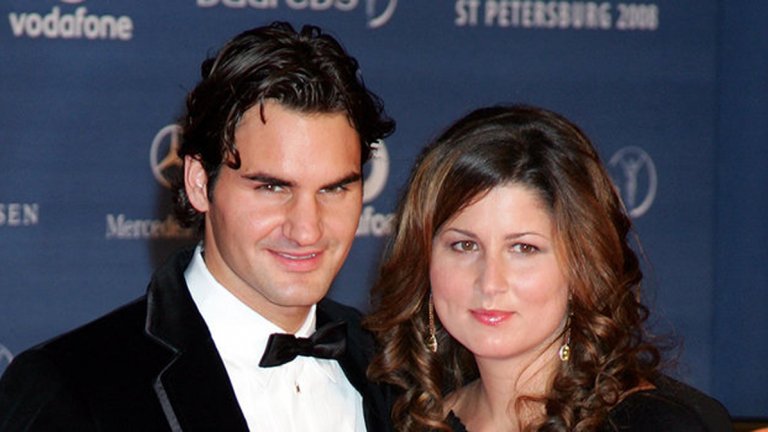 Историята на една фанатична любов: Най-голямата победа на Федерер е извън корта и се казва Мирка