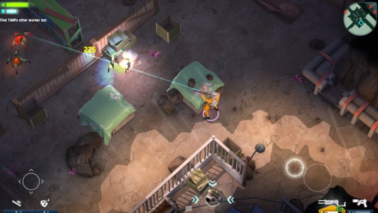 Space Marshals 2 (iOS, Android)
Space Marshals бе един от мобилните хитове на 2015 г. и стана един от малкото мобилни ексклузиви, които наистина могат да се сравняват с конзолни заглавия. Ето защо когато студиото PixelBite обяви, че вече работи по продължение, никой не беше учуден. Първоначално то трябваше да излезе през юни тази година, но се наложи забавяне, което автоматично отрежда място на играта в нашия обзор -  и дава възможност на геймърите да наваксат и да изиграят първата игра, ако все още не са го направили. Само имайте предвид, че Space Marshals се играе значително по-добре с контролер, затова се запасете с един и изчакайте продължението, заслужава си!