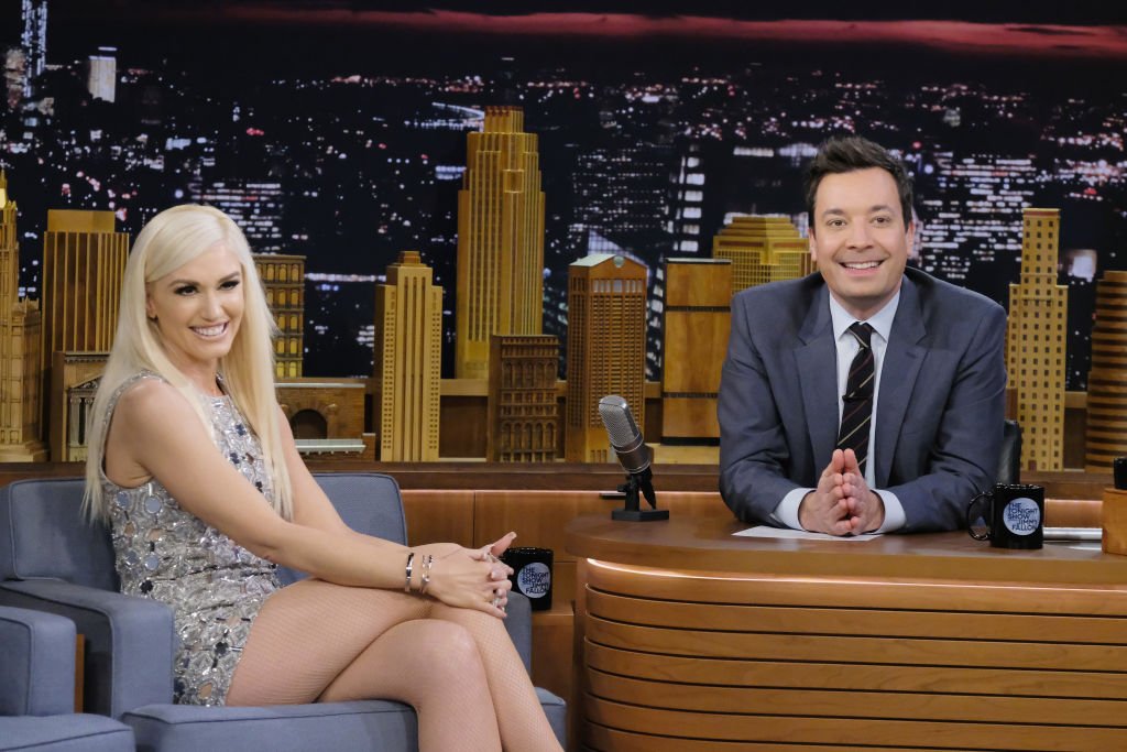 Гуен като гост в шоуто на Джими Фалън