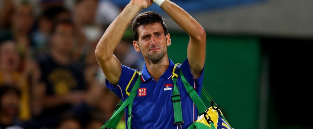 Новак Джокович отпадна още в първия кръг на тенис турнира след загуба от Хуан Мартин дел Потро.
