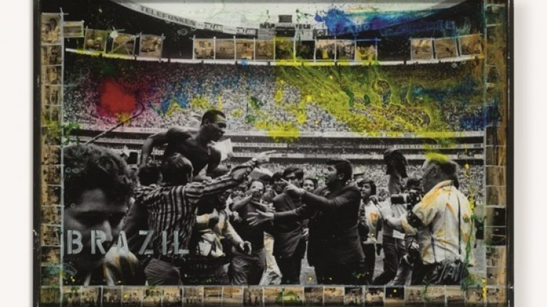 "Пеле, какъвто не сте го виждали" - това е заглавието на изложбата.