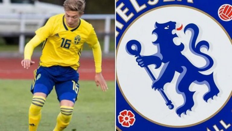 Челси е близо до привличането на още един перспективен скандинавски младок.