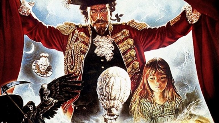 The Adventures of Baron Munchausen / Приключенията на барон Мюнхаузен (1988)Приключенският фентъзи филм е един от най-ясните примери за подхода на Гилиъм към киното. Лентата е базирана на приказките за германския благородник Барон Мюнхаузен и неговите сблъсъци с Османската империя, като приключенията му го отвежда и на Луната, както и търбуха на гигантско морско чудовище. Филмът е финансов провал при премиерата си, но се радва на одобрението на критиците. Може да зарадва и вас.