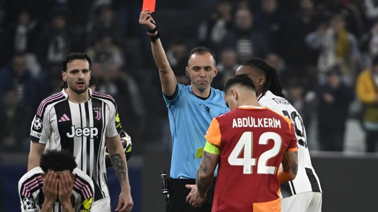 Директор на Юве изригна: Защо пратиха този съдия? Червеният картон е несъществуващ