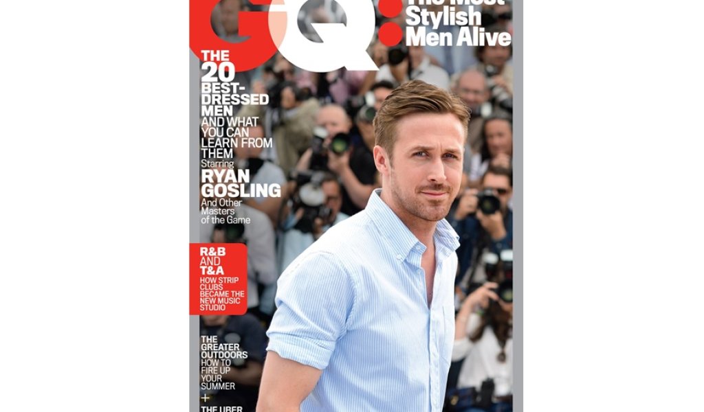 Райън Гослинг на корицата на GQ