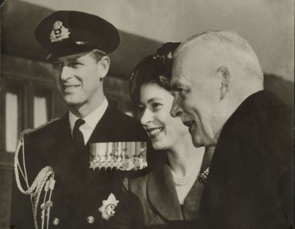 Princess_Elizabeth,_Prince_Philip_and_Louis_St._Laurent