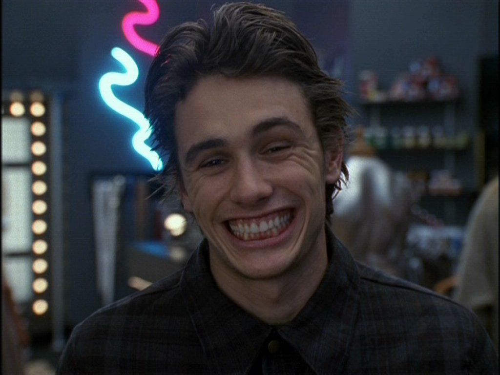 Freaks and geeks Джеймс Франко