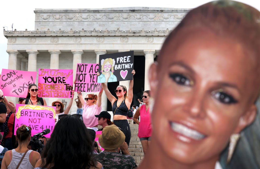 'Free Britney' Rally Held In Washington, DC