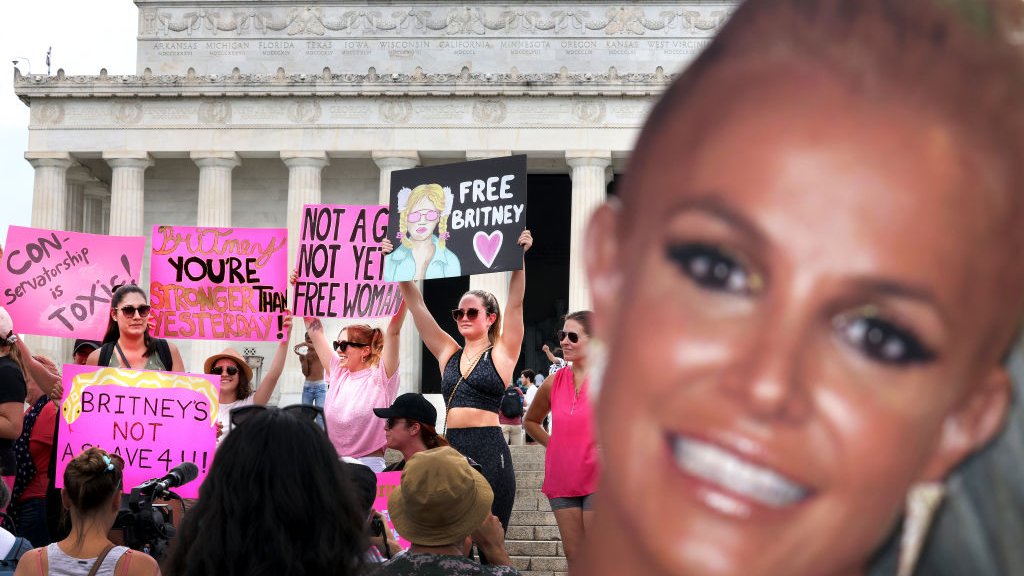'Free Britney' Rally Held In Washington, DC