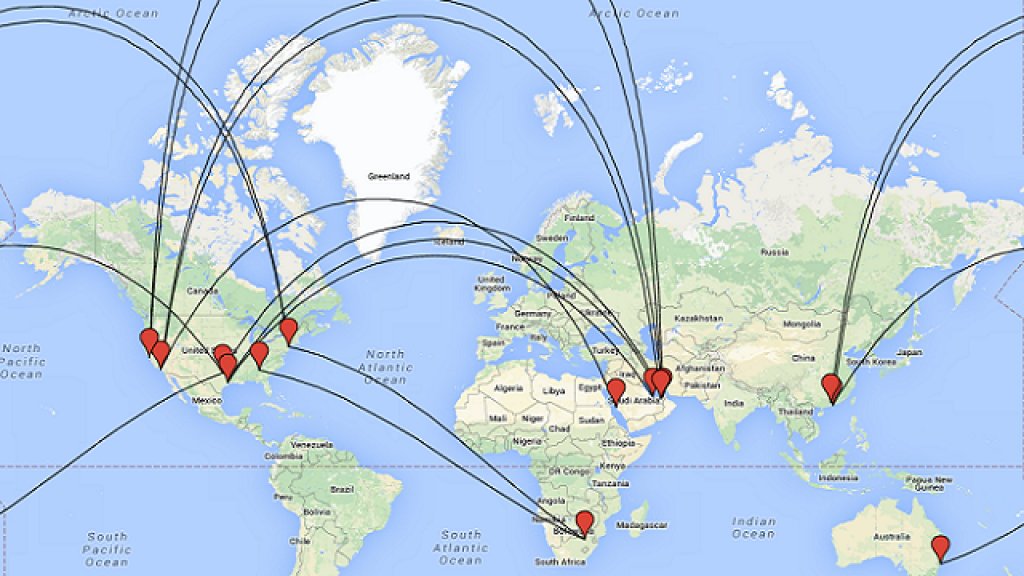 World's longest non-stop flights