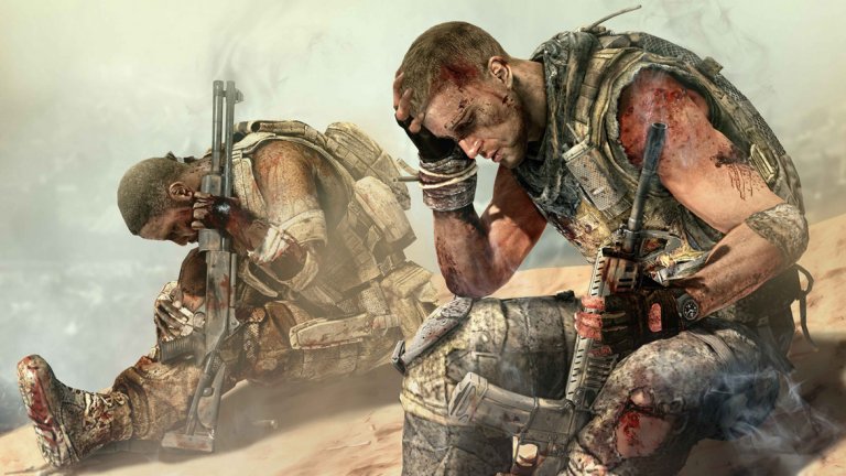 Spec Ops: The Line
Spec Ops: The Line разказва неочаквано вълнуваща история и създава интересна атмосфера в регион от Близкия изток. Сцената, в която трябва да засипете с бомби с бял фосфор група врагове, е предварително скриптирана, но маскирана като избор. Големият ужас идва впоследствие, когато виждате, че групата обезобразени тела всъщност не са на войници, а на заложници. Цялата ситуация е изградена така, че да ви накара да си зададете въпроса "Какво направих?", което е нещо рядко срещано в игрите и си остава сред най-добрите примери как една игра може да породи такова чувство, макар и в случая да не става въпрос за истински избор от страна на геймъра.