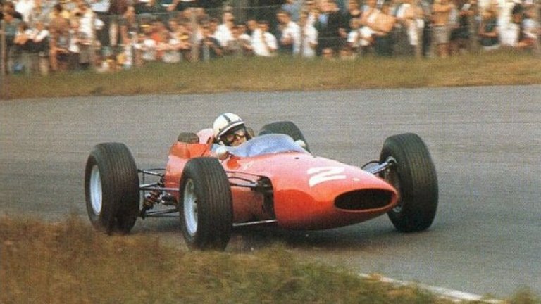 Британецът печели последния си старт за Ferrari - Гран при на Белгия през 1966 