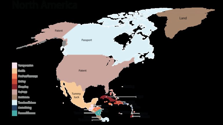 Най-търсена в САЩ е цената на патента, докато в Канада - цената на паспорта.