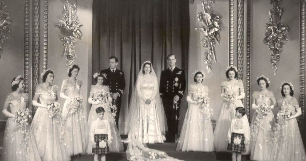 Булчинското парти на Елизабет.