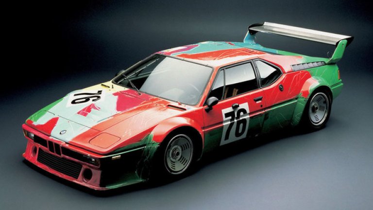 Най-известното „арт” BMW е състезателното М1 (Група 4), дело на Анди Уорхол през 1979 годни. Уорхол винаги е твърдял, че колата се е получила по-успешна от която и да е негова картина.