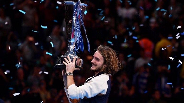 Циципас спечели най-голямата титла в кариерата си.