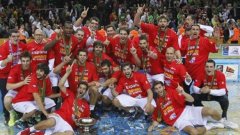 Испания спечели втори пореден златен медал от европейско първенство по баскетбол и вече мечтае за олимпийската титла