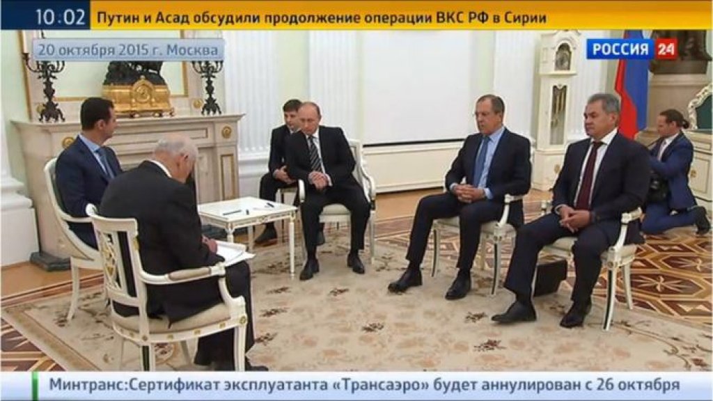 башар асад и владимир путин