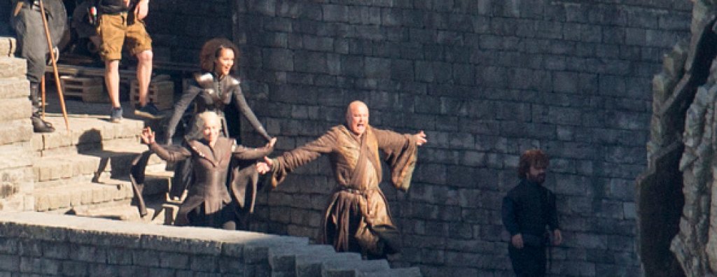 Кадри от снимките на Game of Thrones 7 в Испания