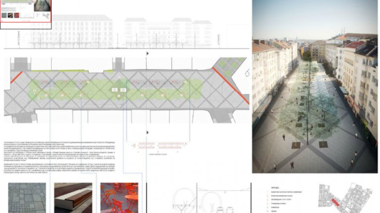 Така ще изглежда новият площад "Славейков"