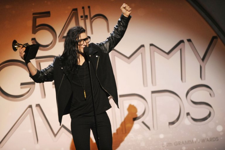 Skrillex е неколкократен носител на награда "Грами".