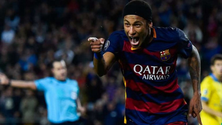 Неймар, Барселона
Разписа се на два пъти във вратата на БАТЕ за победата с 3:0.