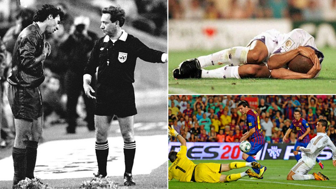 Това са най-паметните моменти от сблъсъците между Реал и Барселона за Суперкупата на Испания. А Стоичков е главен герой в два от тях