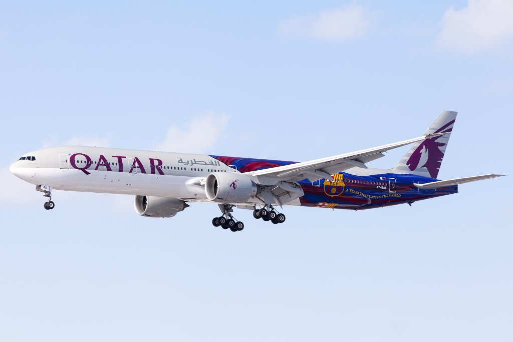 Qatar airways лети заедно с Барселона