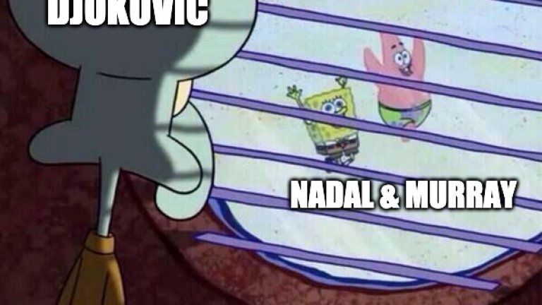 NOVAX Djokovic забавлява социалките, сръбкини извиха хоро пред хотела му