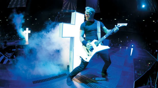 Ловната страст на Джеймс Хетфийлд се оказа аргумент срещу появата на Metallica на "Гластънбъри".