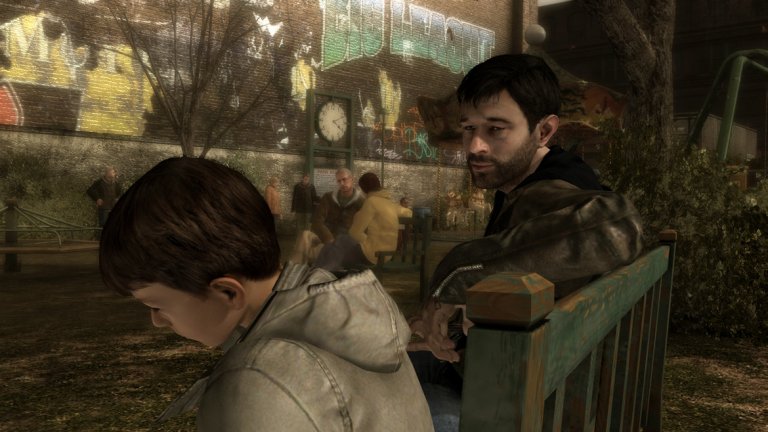 Heavy Rain (PS3)

Френското студио Quantic Dream се гордее с това, че създава интерактивни истории с множество разклонения в зависимост от решенията на геймъра - и Heavy Rain е върховата точка в уменията на компанията. Този многопластов разказ за семейството, изкуплението и опасностите, които дебнат дори на най-невинните места, е изключително емоционално влакче, което редува почти безметежни моменти с брутални и спиращи дъха епизоди. В играта трябва да откриете едно похитено дете, влизайки последователно в ролята на няколко различни персонажа. Как ще се развие разследването и кой ще оживее в неговия край е нещо, което само вашите собствени действия ще определят. Без да издаваме повече от сюжета, в Heavy Rain има поне две сцени, които ще ви накарат да се почувствате разтърсени изоснови – едната залага повече на физическия шок, а другата е дилема, която не бих искал никой да решава в реалния живот. Ако не сте пробвали тази игра и обичате ефектно разказани истории с много обрати, не я пропускайте.
