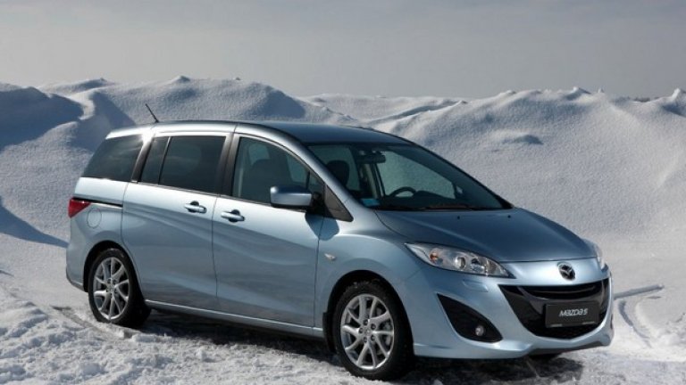 Mazda 5 отстъпва пред новите SUV модели на марката