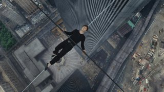 Philippe Petite (Joseph Gordon-Levitt) in TriStar Pictures' THE WALK.