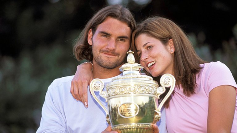Историята на една фанатична любов: Най-голямата победа на Федерер е извън корта и се казва Мирка