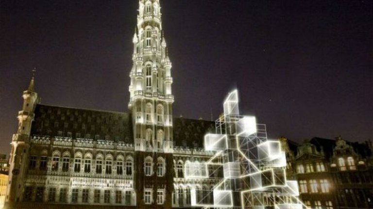 Така ще изглежда историческият център на Брюксел тази Коледа
