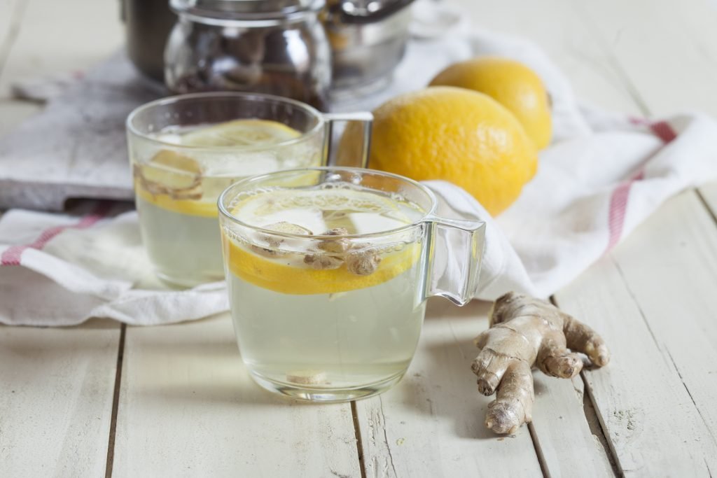 джинджифил чай лимон отвара