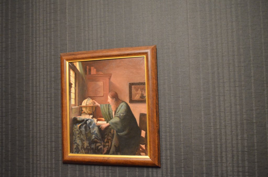 Любимата картина на Орлин е копието на „Астронома” на Вермер