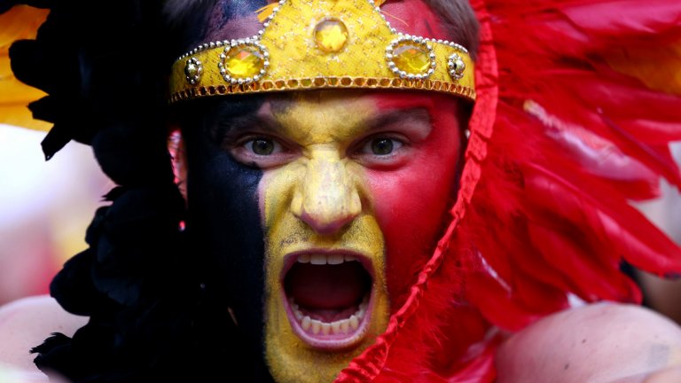 Белгийските фенове създадоха безредици на площад "Мироар".