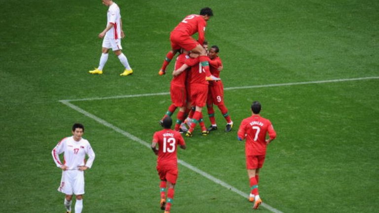 От срам правителството на КНДР спря предаването на мача с Португалия при 0:4 за иберийците