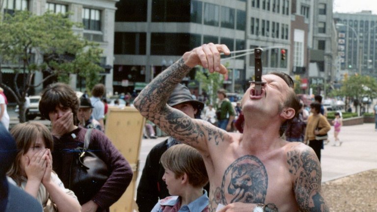 Sword swallower