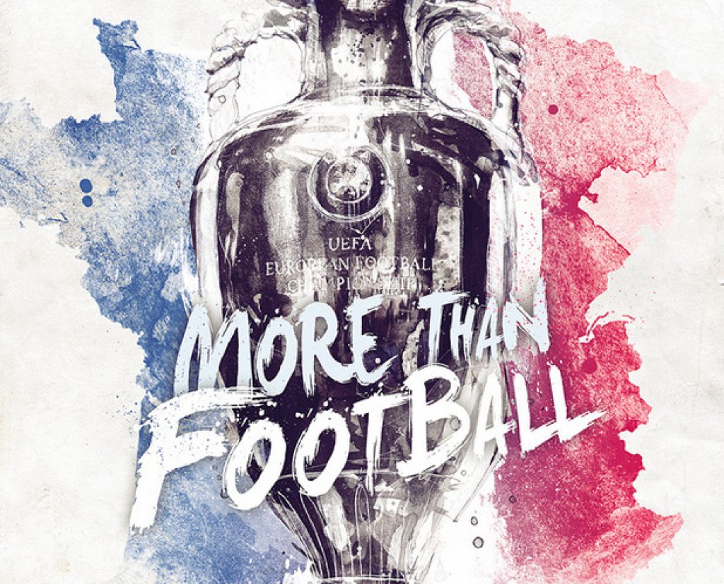 "Повече от футбол" е слоганът на постерът на Евро 2016. Вижте в галерията тези на всички отбори финалисти.
