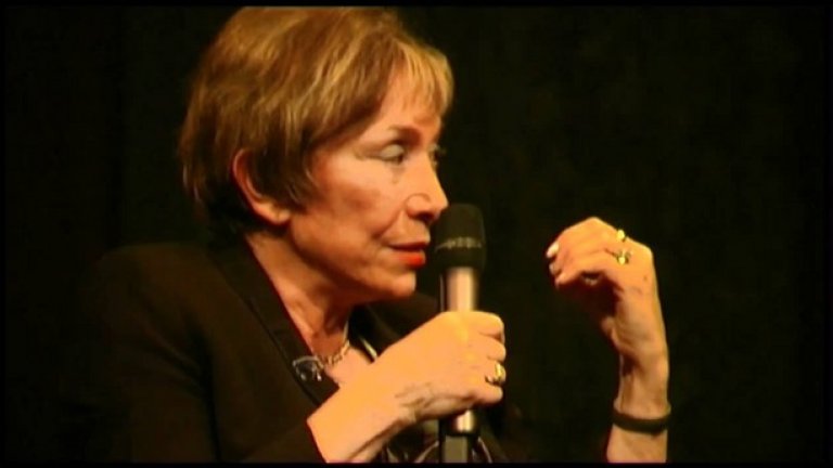 Известната интелектуалка изнесе лекция на тема "Нови форми на бунта" в препълнената аула на Софийския университет