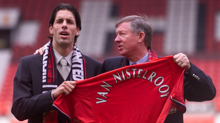 "Ван Нистелрой носеше фланелка на Сити, а сър Алекс го унищожи с: "Никога повече няма да играеш за Юнайтед!"