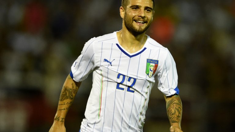Най-ниският футболист: Лоренцо Инсиние (Италия) – 1,63 м.